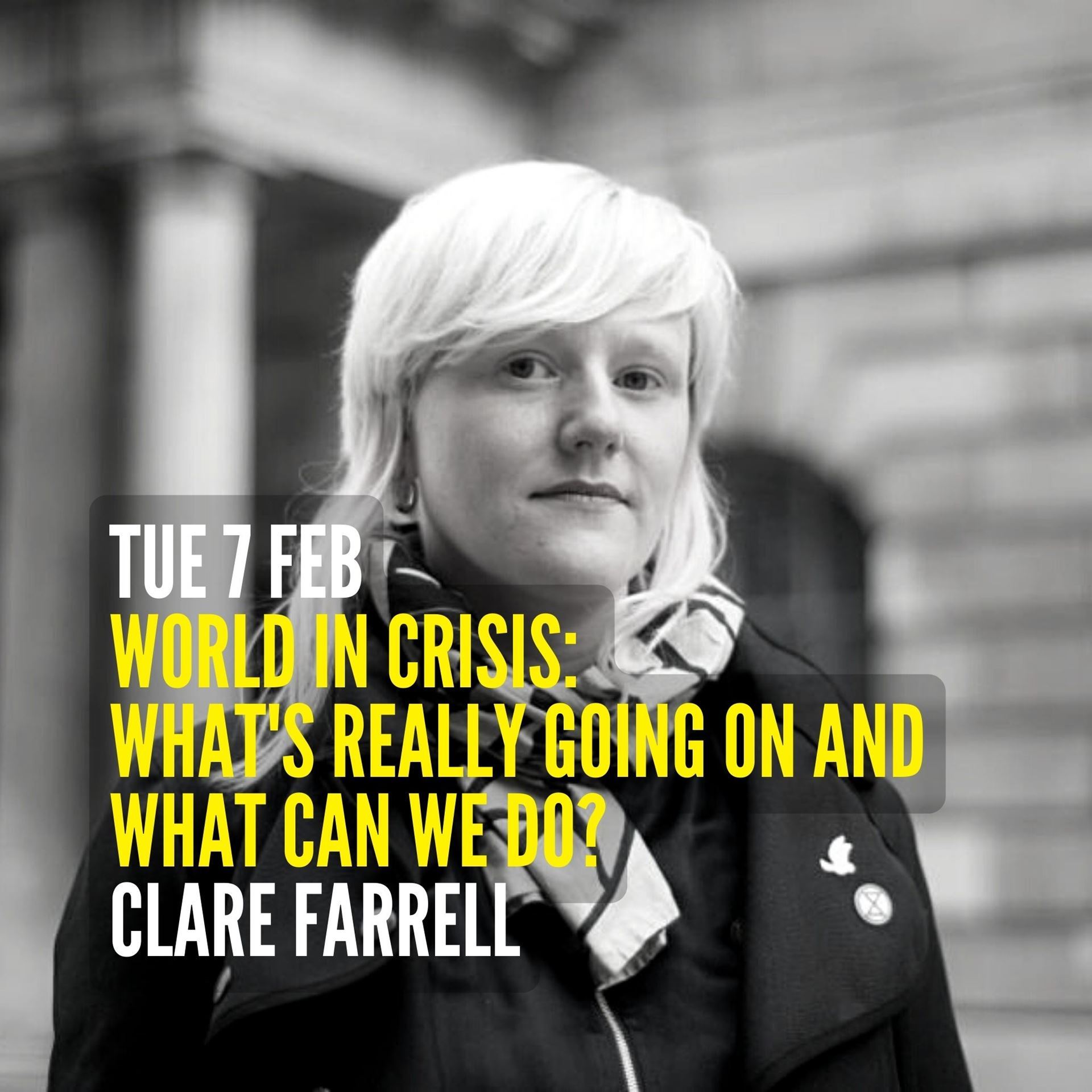 Clare Farrell at Full Circle