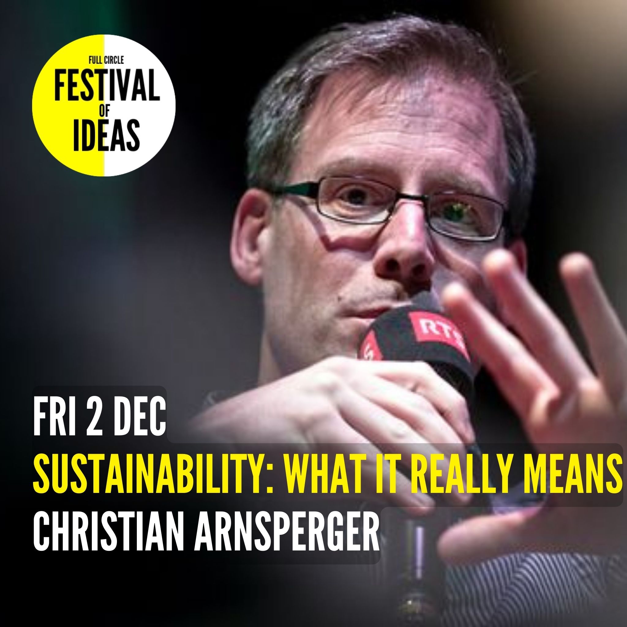 Christian Arnsperger Full Circle Festival of Ideas